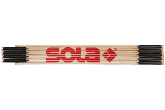 SOLA H 2/10 Holz-Meterstab, Nordische Glasbirke – beidseitig vollfarbig bedruckt mit Ihrem Logo, A-Nr.: SO-53010130 - 03