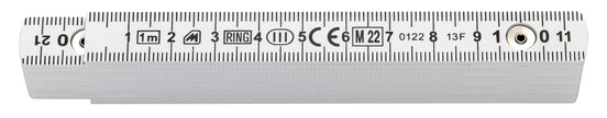 SOLA PKM 1/10 Kunststoff-Meterstab – beidseitig vollfarbig bedruckt mit Ihrem Logo, A-Nr.: SO-53411101 - 02