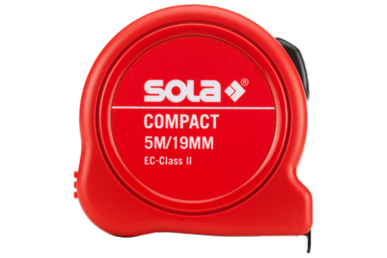 SOLA Compact CO3-Rollmeter – Etikett vollfarbig bedruckt mit Ihrem Logo, A-Nr.: SO-50500201 - 04