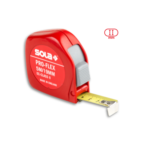 SOLA Pro-Flex PF3-Rollmeter – Etikett vollfarbig bedruckt mit Ihrem Logo, A-Nr.: SO-50014234 - 01