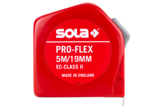 SOLA Pro-Flex PF3-Rollmeter – Etikett vollfarbig bedruckt mit Ihrem Logo, A-Nr.: SO-50014234 - 03