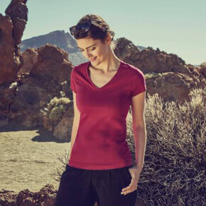 Damen T-Shirt V-Neck, A-Nr.: 40CC-1525 - 01 Damen T-Shirt V-Neck, A-Nr.: 40CC-1525 - 01
