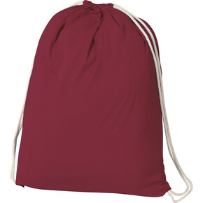 Baumwollgymbag Budapest,burgund, A-Nr.: 002402 - 01 Baumwollgymbag Budapest,burgund, A-Nr.: 002402 - 01