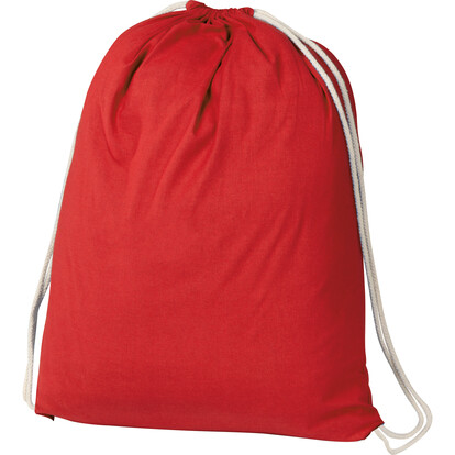 Baumwollgymbag Budapest,rot, A-Nr.: 002405 - 01