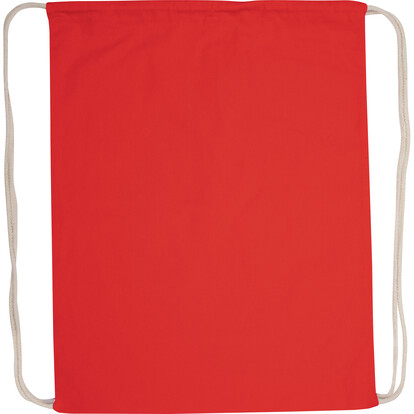 Baumwollgymbag Budapest,rot, A-Nr.: 002405 - 02
