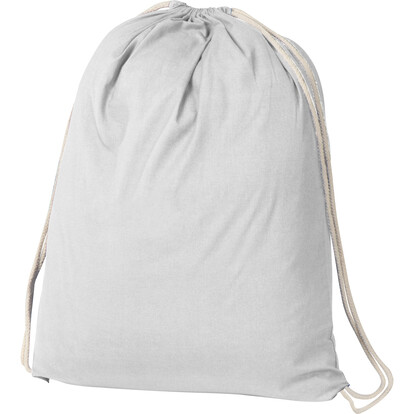 Baumwollgymbag Budapest,weiss, A-Nr.: 002406 - 01