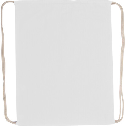 Baumwollgymbag Budapest,weiss, A-Nr.: 002406 - 02