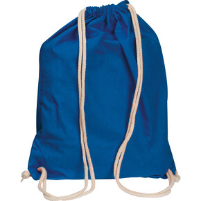 Baumwollgymbag Carlsbad,blau, A-Nr.: 002604 - 01 Baumwollgymbag Carlsbad,blau, A-Nr.: 002604 - 01