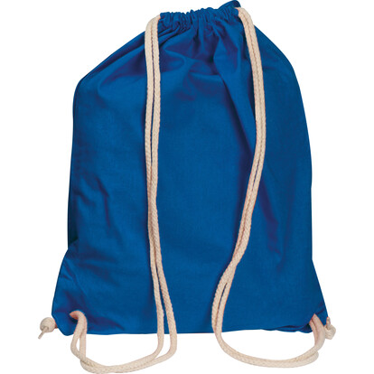 Baumwollgymbag Carlsbad,blau, A-Nr.: 002604 - 01