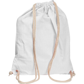 Baumwollgymbag Carlsbad,weiss, A-Nr.: 002606 - 01 Baumwollgymbag Carlsbad,weiss, A-Nr.: 002606 - 01