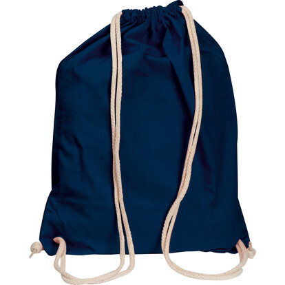 Baumwollgymbag Carlsbad,dunkelblau, A-Nr.: 002644 - 01