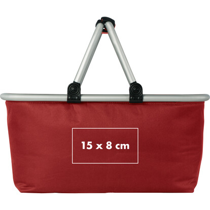 Einkaufskorb Baden-Baden,rot, A-Nr.: 005805 - 03