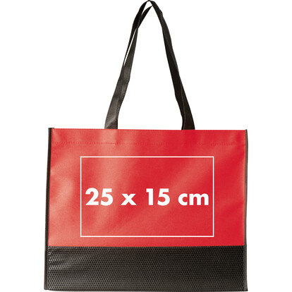 Non Woven Tasche Zagreb,rot, A-Nr.: 009405 - 02