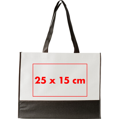 Non Woven Tasche Zagreb,weiss, A-Nr.: 009406 - 02