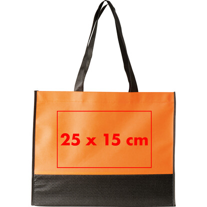 Non Woven Tasche Zagreb,orange, A-Nr.: 009410 - 02