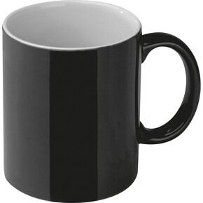 Keramiktasse Lissabon,schwarz, A-Nr.: 009503 - 01 Keramiktasse Lissabon,schwarz, A-Nr.: 009503 - 01