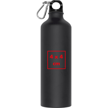 Trinkflasche Cranford,schwarz, A-Nr.: 019403 - 02