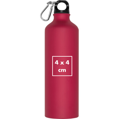 Trinkflasche Cranford,rot, A-Nr.: 019405 - 02