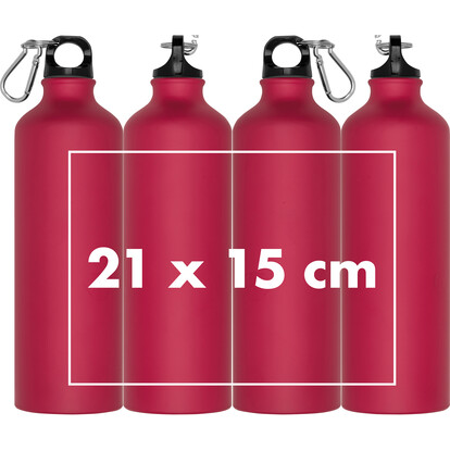 Trinkflasche Cranford,rot, A-Nr.: 019405 - 03
