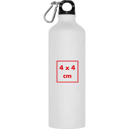 Trinkflasche Cranford,weiss, A-Nr.: 019406 - 02