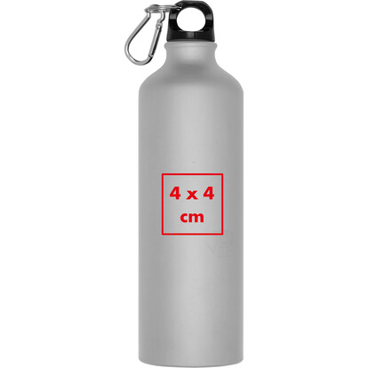 Trinkflasche Cranford,grau, A-Nr.: 019407 - 02