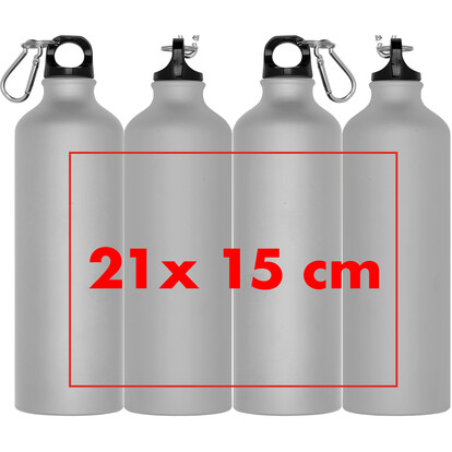 Trinkflasche Cranford,grau, A-Nr.: 019407 - 03