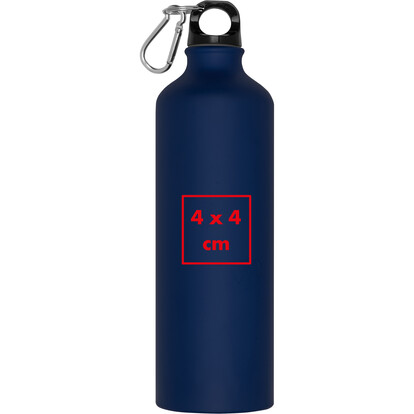 Trinkflasche Cranford,dunkelblau, A-Nr.: 019444 - 02
