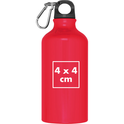 Trinkflasche La Roda,rot, A-Nr.: 019505 - 03
