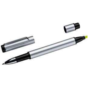 Metall-Duo-Pen Getafe,grau, A-Nr.: 030107 - 01 Metall-Duo-Pen Getafe,grau, A-Nr.: 030107 - 01