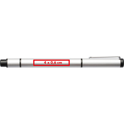 Metall-Duo-Pen Getafe,grau, A-Nr.: 030107 - 04