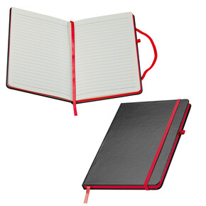 A5 Notizbuch Cuxhaven,rot, A-Nr.: 037905 - 01 A5 Notizbuch Cuxhaven,rot, A-Nr.: 037905 - 01