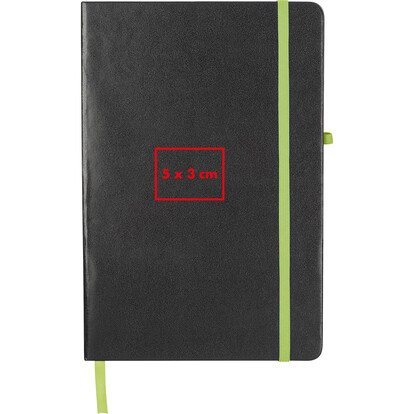 A5 Notizbuch Cuxhaven,apfelgrün, A-Nr.: 037929 - 04