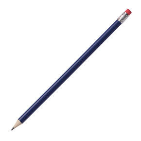 Bleistift mit Radiergummi Hickory,blau, A-Nr.: 039304 - 01 Bleistift mit Radiergummi Hickory,blau, A-Nr.: 039304 - 01