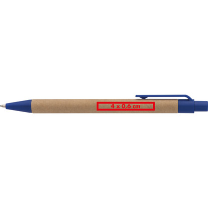 Papp Kugelschreiber Bristol,blau, A-Nr.: 039704 - 04