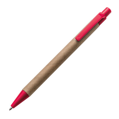 Papp Kugelschreiber Bristol,rot, A-Nr.: 039705 - 01