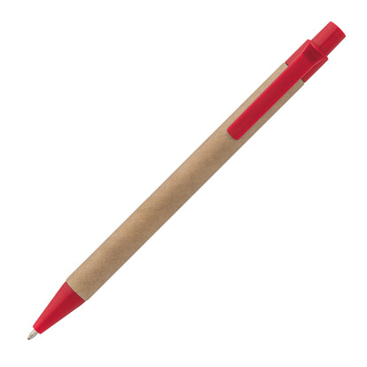 Papp Kugelschreiber Bristol,rot, A-Nr.: 039705 - 03