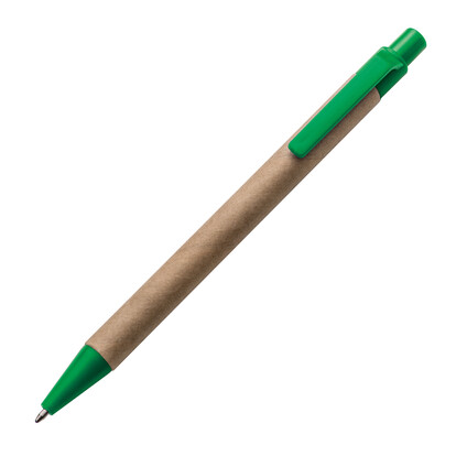 Papp Kugelschreiber Bristol,grün, A-Nr.: 039709 - 01