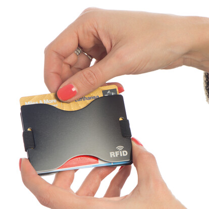 RFID Kartenhalter Gladstone,schwarz, A-Nr.: 041703 - 03