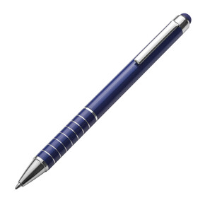 Metall Kugelschreiber mit Touch-Pen Luebo,blau, A-Nr.: 041804 - 01 Metall Kugelschreiber mit Touch-Pen Luebo,blau, A-Nr.: 041804 - 01