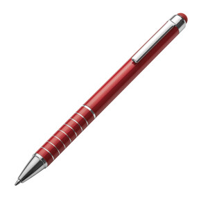 Metall Kugelschreiber mit Touch-Pen Luebo,rot, A-Nr.: 041805 - 01 Metall Kugelschreiber mit Touch-Pen Luebo,rot, A-Nr.: 041805 - 01