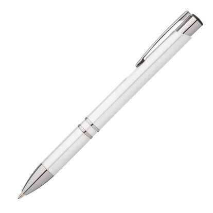 Kugelschreiber Baltimore,weiss, A-Nr.: 046106 - 02
