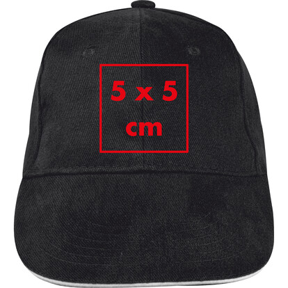 6 Panel Baseballcap San Francisco,schwarz, A-Nr.: 046603 - 05