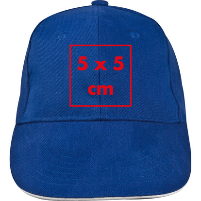 6 Panel Baseballcap San Francisco,blau, A-Nr.: 046604 - 05