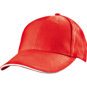 6 Panel Baseballcap San Francisco,rot, A-Nr.: 046605 - 01 6 Panel Baseballcap San Francisco,rot, A-Nr.: 046605 - 01
