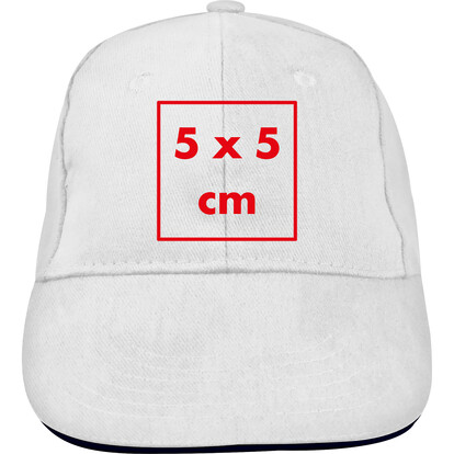 6 Panel Baseballcap San Francisco,weiss, A-Nr.: 046606 - 05