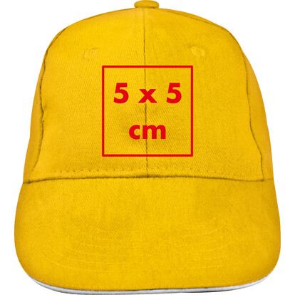 6 Panel Baseballcap San Francisco,gelb, A-Nr.: 046608 - 05