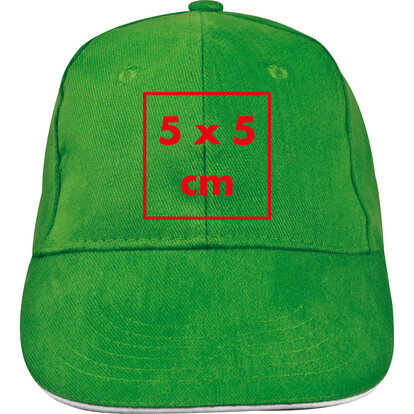 6 Panel Baseballcap San Francisco,grün, A-Nr.: 046609 - 05