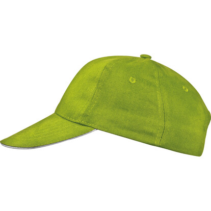 6 Panel Baseballcap San Francisco,apfelgrün, A-Nr.: 046629 - 02