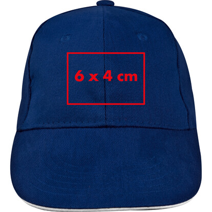 6 Panel Baseballcap San Francisco,dunkelblau, A-Nr.: 046644 - 04