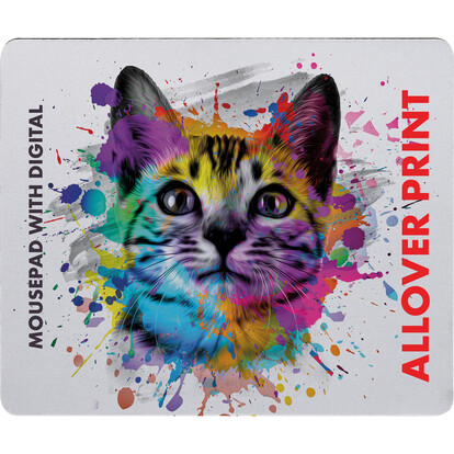 Sublimatons-Mousepad Malatya,weiss, A-Nr.: 047806 - 03